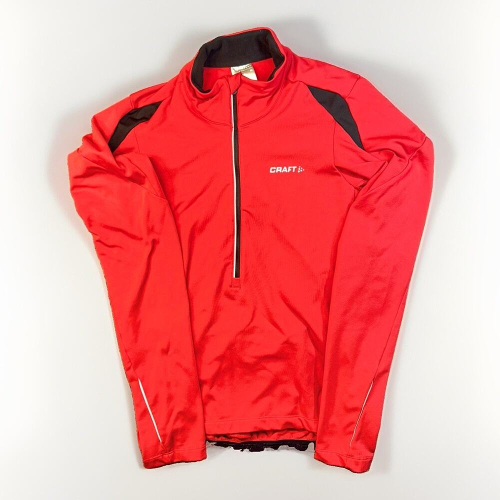 Craft L2 Insulation Bike Racing Jersey Cycling Red Men’s M 1372